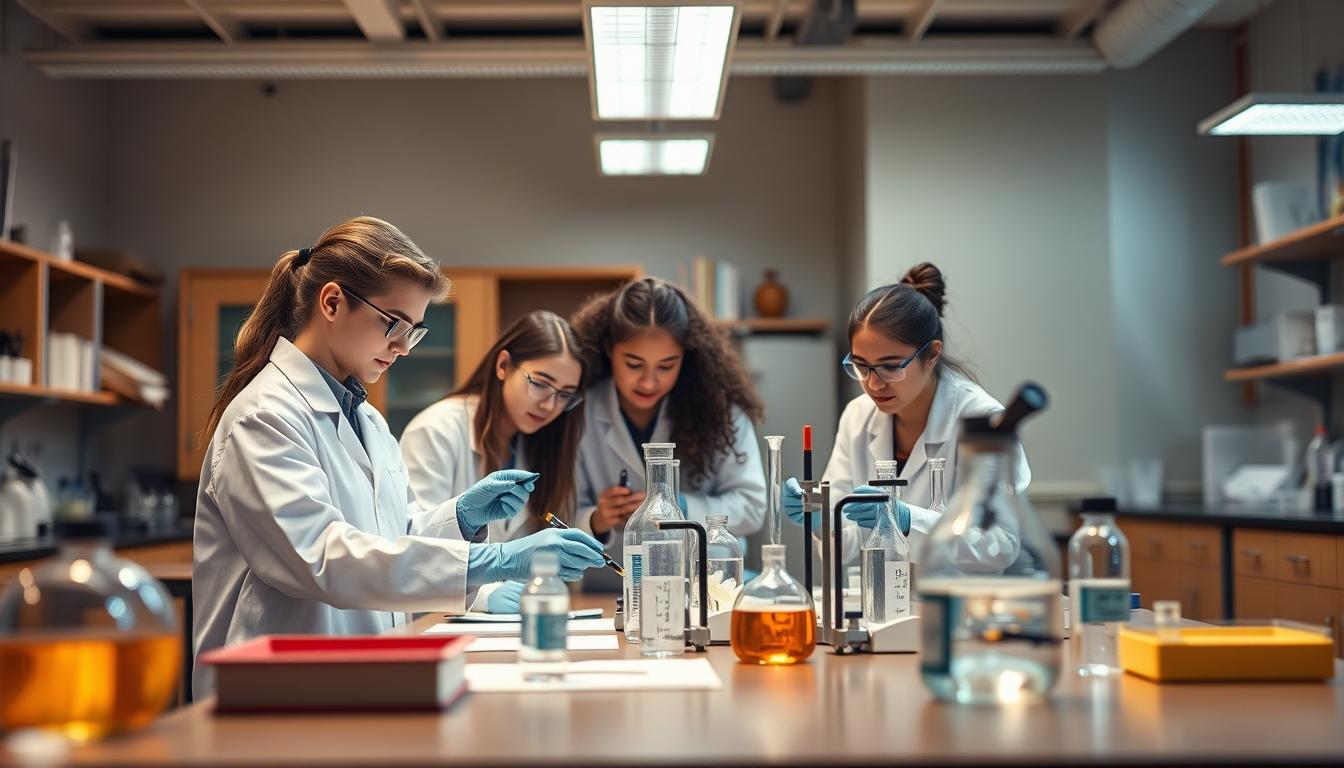 Modern university campus for students